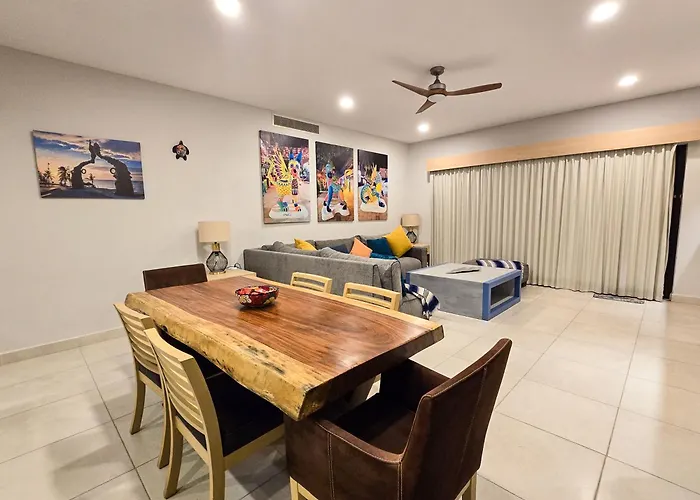 Oceanfront Retreat In Aldea Thai At Mamitas Apartamento *