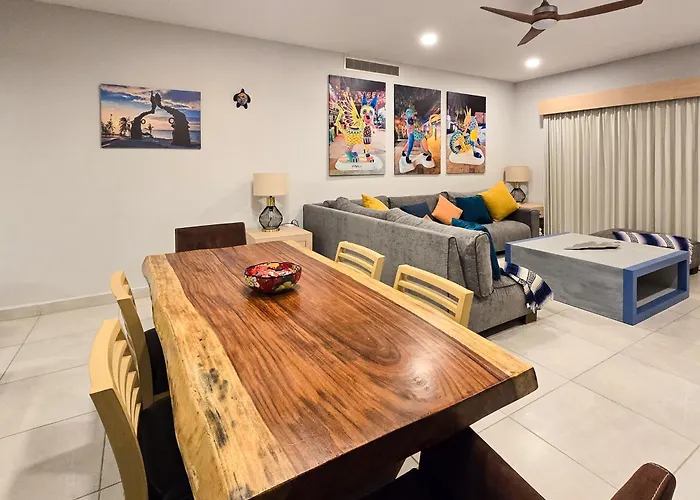 Apartamento Oceanfront Retreat In Aldea Thai At Mamitas Playa del Carmen