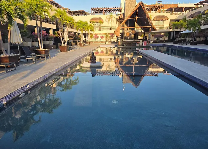Apartamento Oceanfront Retreat In Aldea Thai At Mamitas