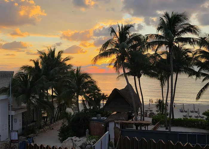 Oceanfront Retreat In Aldea Thai At Mamitas Playa del Carmen