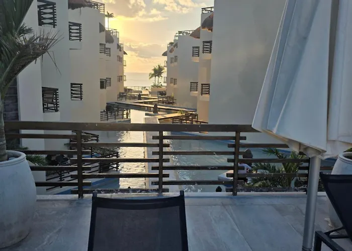 Apartamento Oceanfront Retreat In Aldea Thai At Mamitas *
