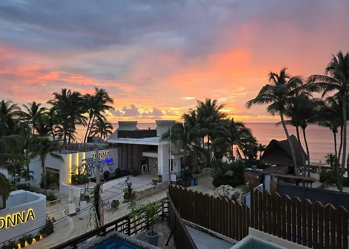 Apartamento Oceanfront Retreat In Aldea Thai At Mamitas